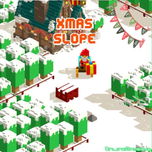 Xmas Slope Free Online Game